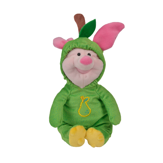  porcinet cochon peluche poire vert 20 cm 